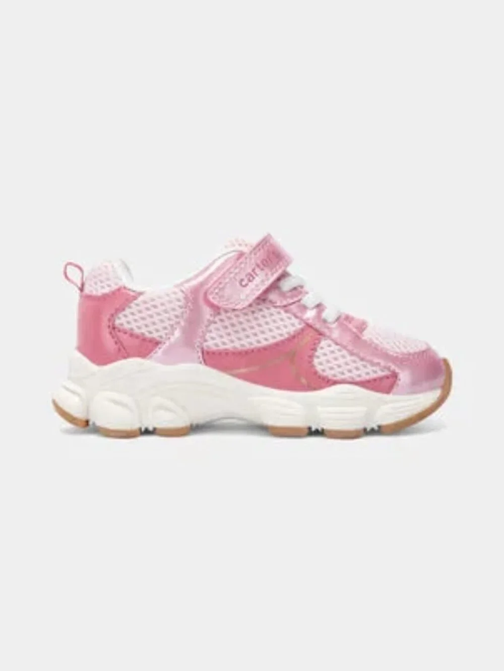 (Carters) Toddler Girl_ Size 12 Metallic Athletic Shoes - Pink_NWT